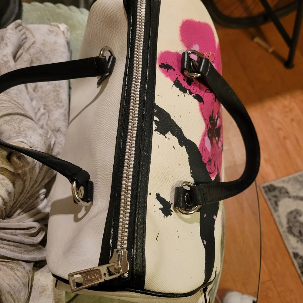 L.A.M.B. by Gwen Stefani Cherry Blossom Satchel Luxury Designer Bag #586 - Picture 14 of 14